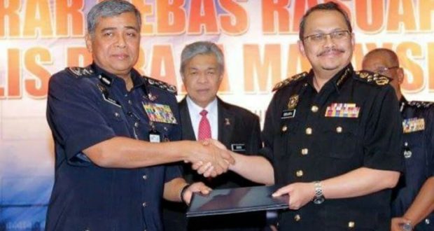 Malaysia..Semua polis lafaz ikrar bebas rasuah
